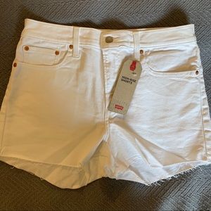 Levi’s high waist shorts 12